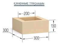 Искусственный декоративный камень основание базы 300х300х130 для облицовки фасада и отделки интерьера купить в Екатеринбурге у производителя  Каменные традиции