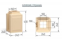 Искусственный декоративный камень база колонны торцевая 240х240х400  для облицовки фасада и отделки интерьера купить в Екатеринбурге у производителя  Каменные традиции