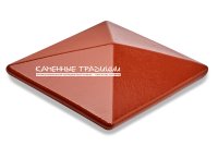 Искусственный декоративный камень оголовник libra 310х310х80 (1,0 х 1,0 кирпич) для облицовки фасада и отделки интерьера купить в Екатеринбурге у производителя  Каменные традиции